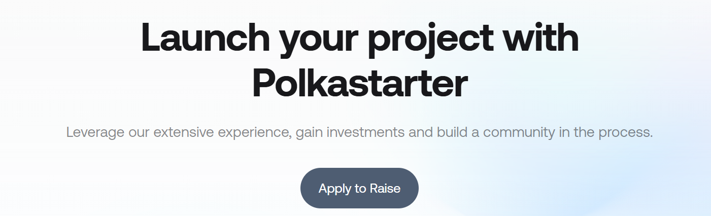 Polkastarter launch 