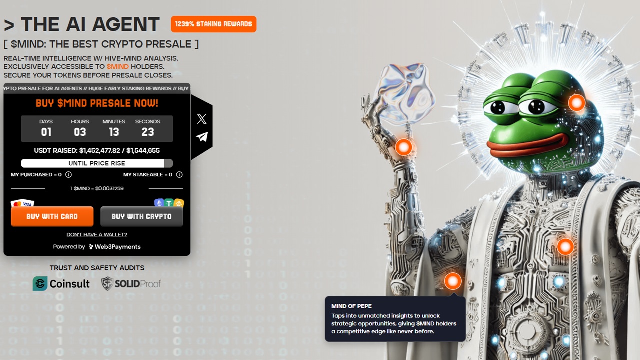 mind of pepe homepage