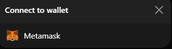 Connect wallet on BSCPad