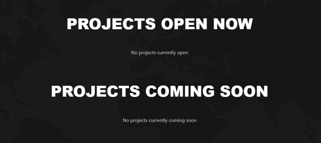 Projects on BSCPad