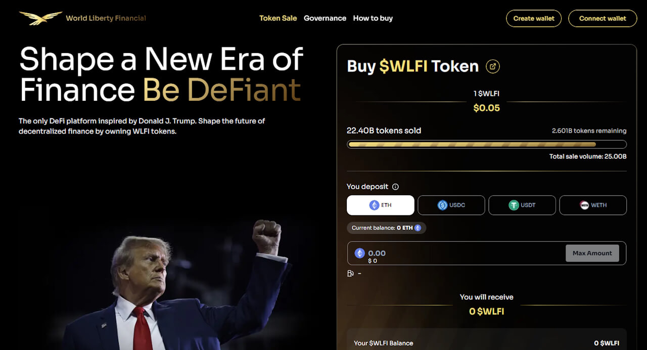 how to buy $WLFI tokens