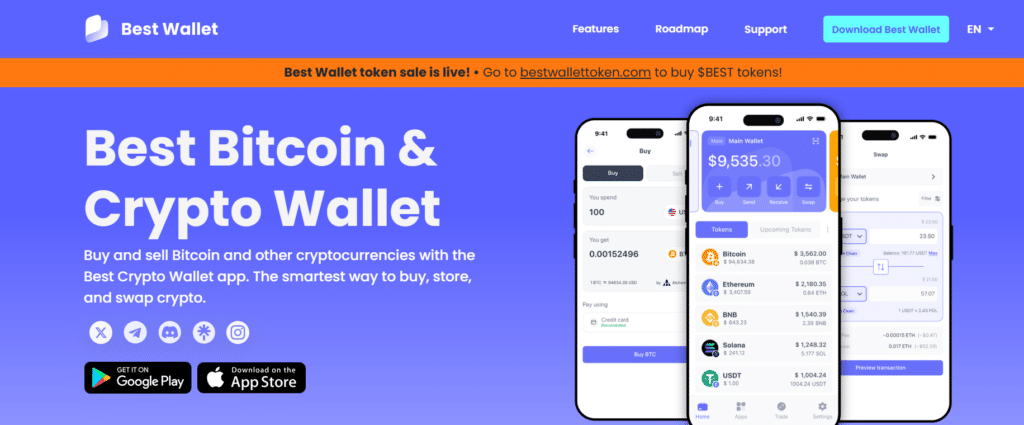 Best Wallet Homepage