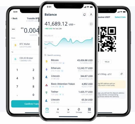 CEX.IO review - CEX.io wallet