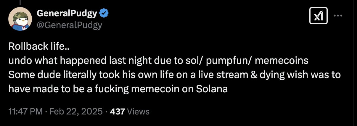 Kripto Traderi Kendini Vurdu: Meme Coin İntiharı Pump.fun İçin Yeni Bir Dip Noktası