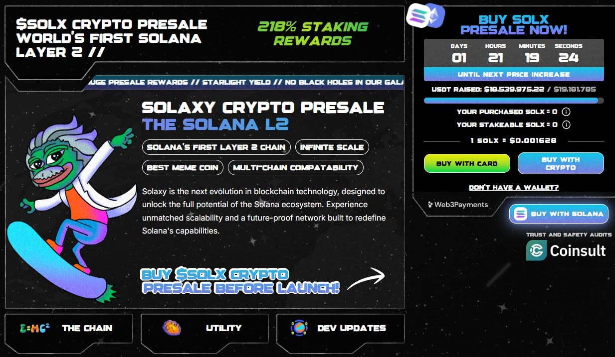 Looking for an Opportunity Beyond Meme Coins? Check Out Solaxy ($SOLX) Presale