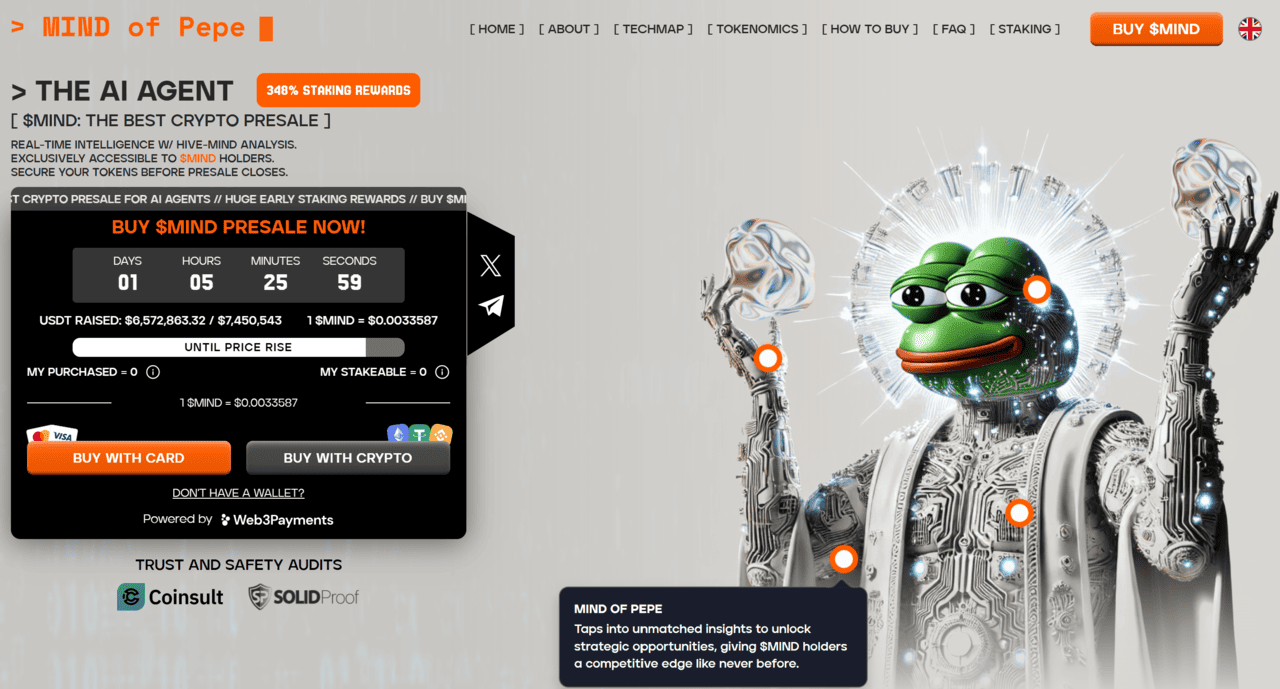 MIND of Pepe Presale