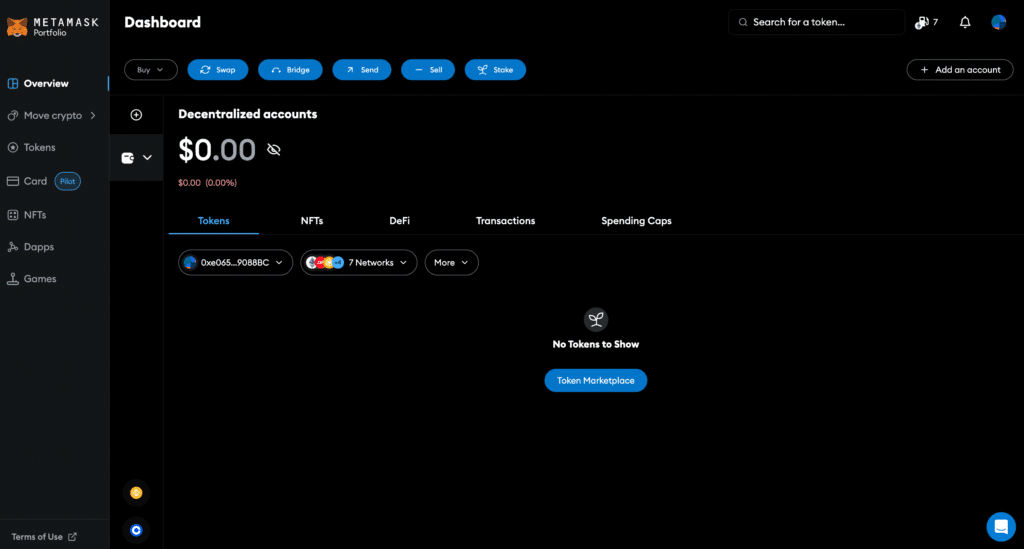 Metamask staking wallet - the MetaMask Staking Portfolio Dashboard