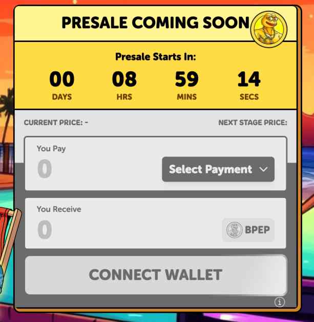Bitcoin Pepe presale