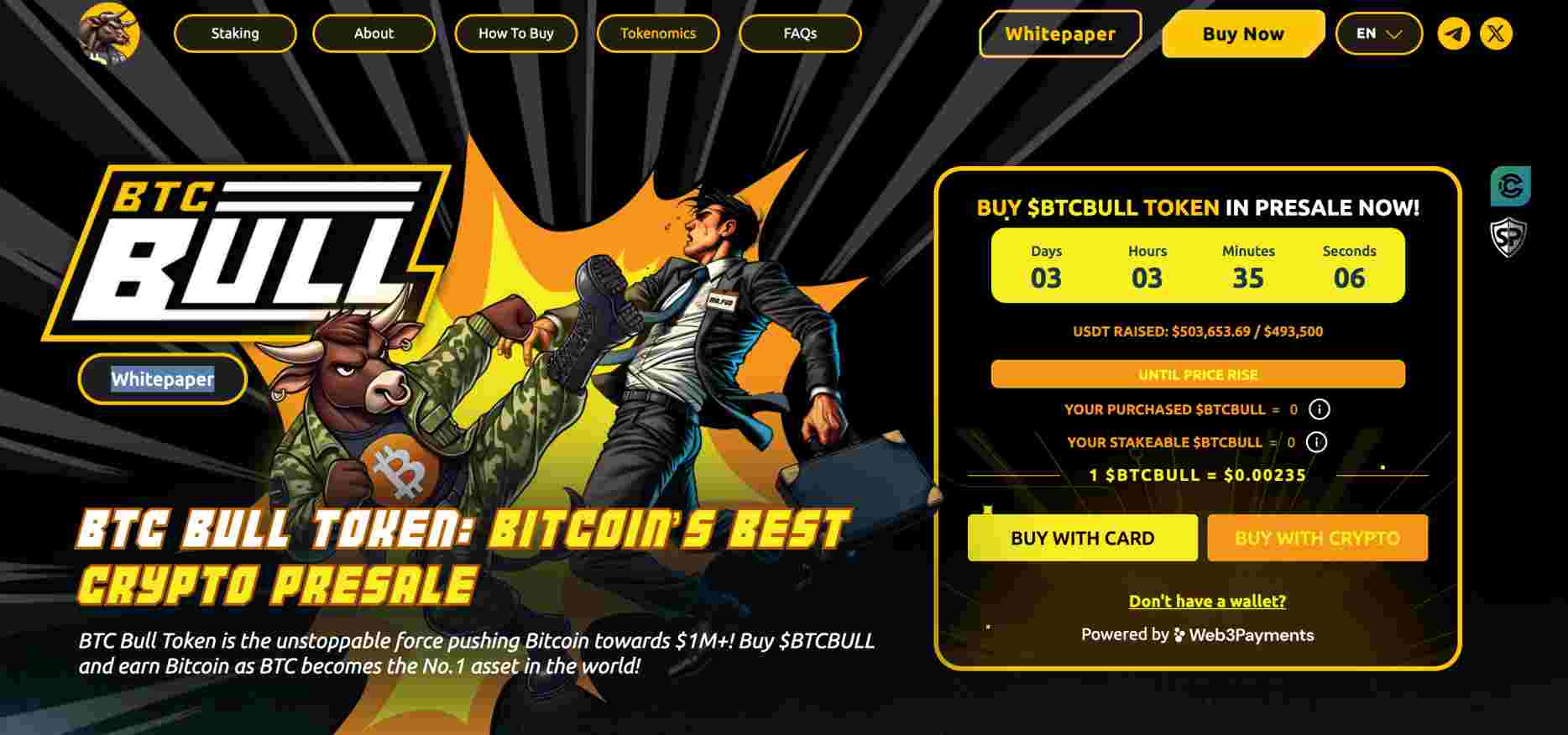 BTC Bull crypto presale