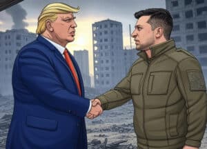 Trump-Zelensky to finalize a Ukraine deal to end Ukraine war. This led to the Bitcoin pump initiating stock and the crypto market recovery.