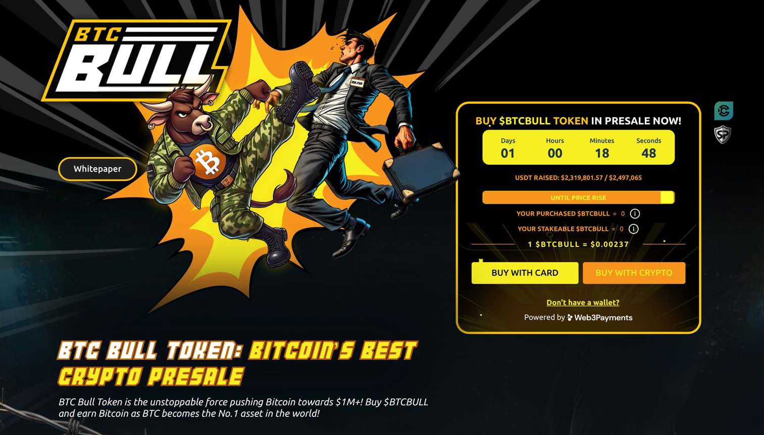 Btcbull best meme coin to buy?