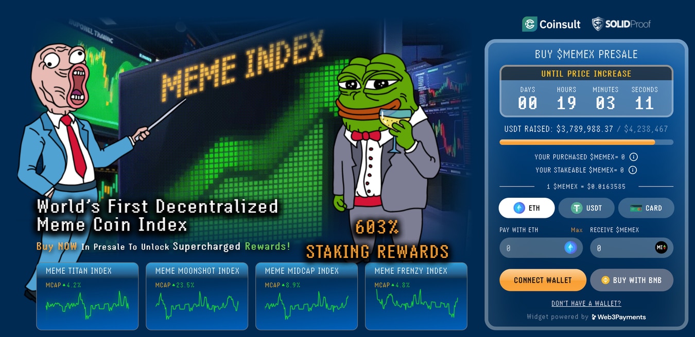 Meme Index: A Diversified Approach to Meme Coin Investing Amid Market Uncertainty 