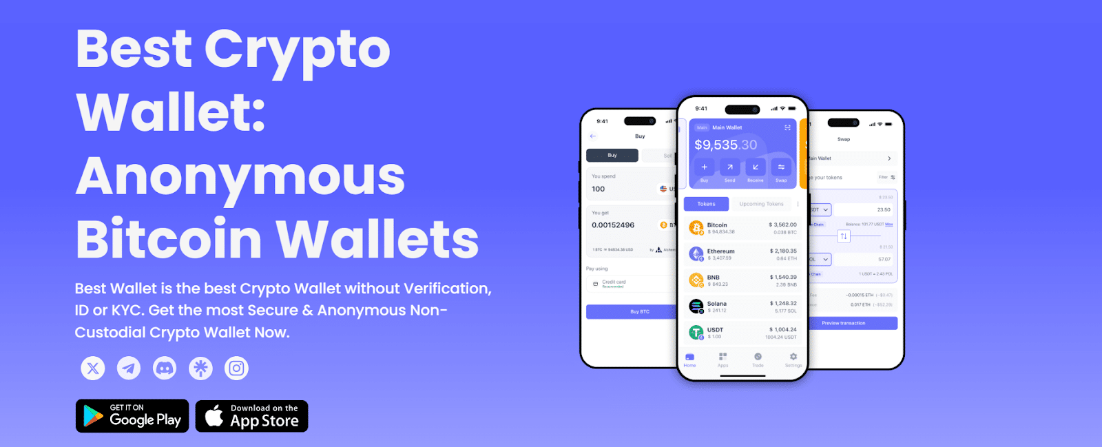 best wallet homepage