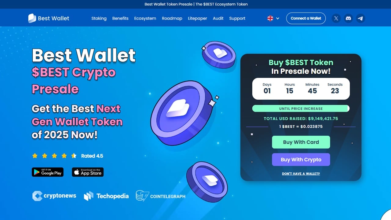 Best Wallet Token presale