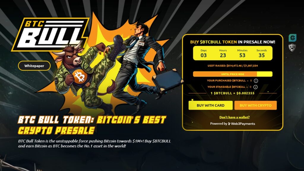 BTC Bull Token presale