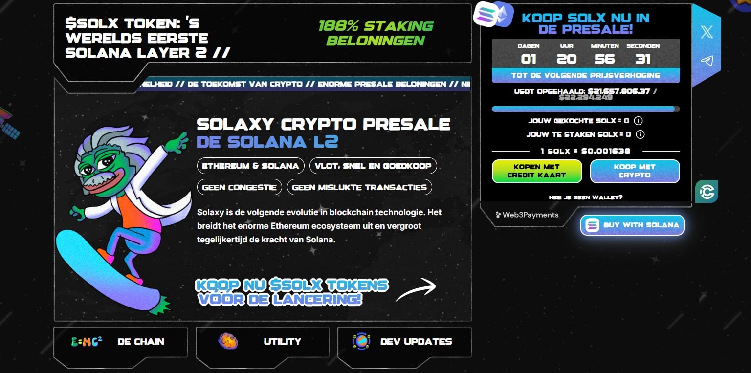 de beste cryptomunten op de korte termijn - solaxy