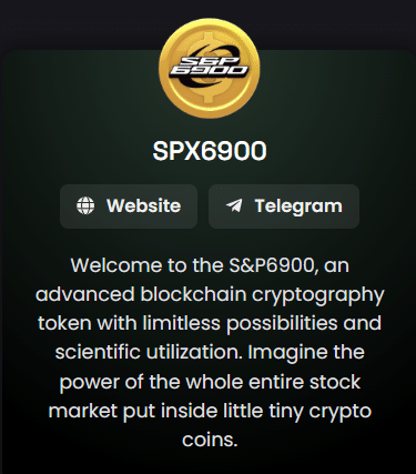 spx dex listing