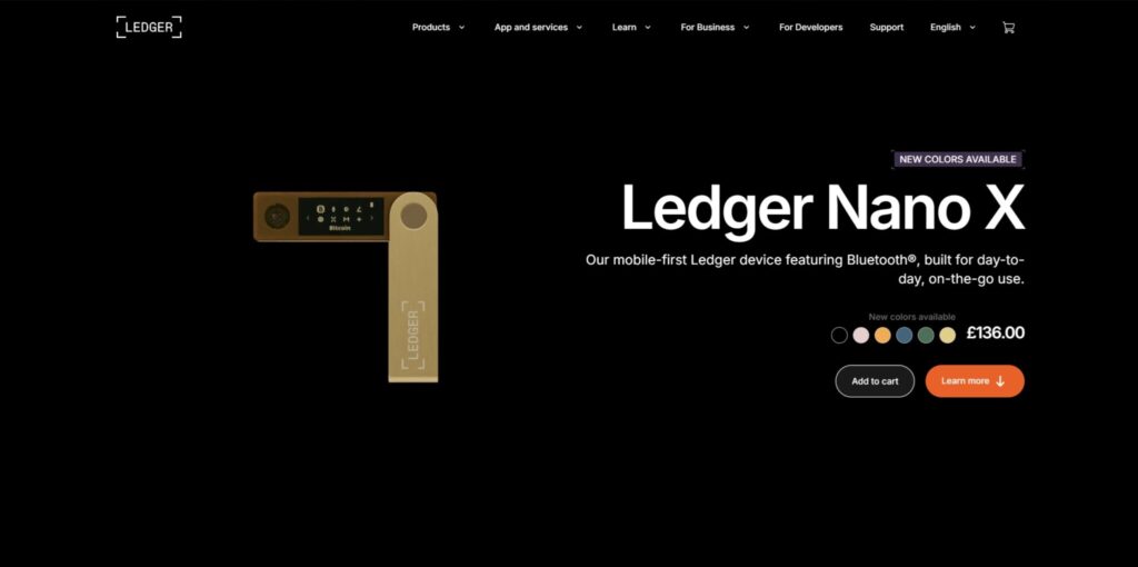 Ledger Nano HBAR staking