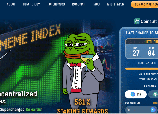 Final Chance to Buy First Ever Meme Index Crypto, $MEMEX Token Raises Nearly $4m