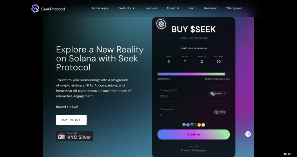 SEEK Protocol Home Page