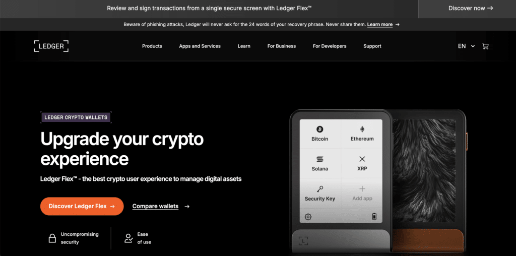 Best hardware wallet for staking ALGO