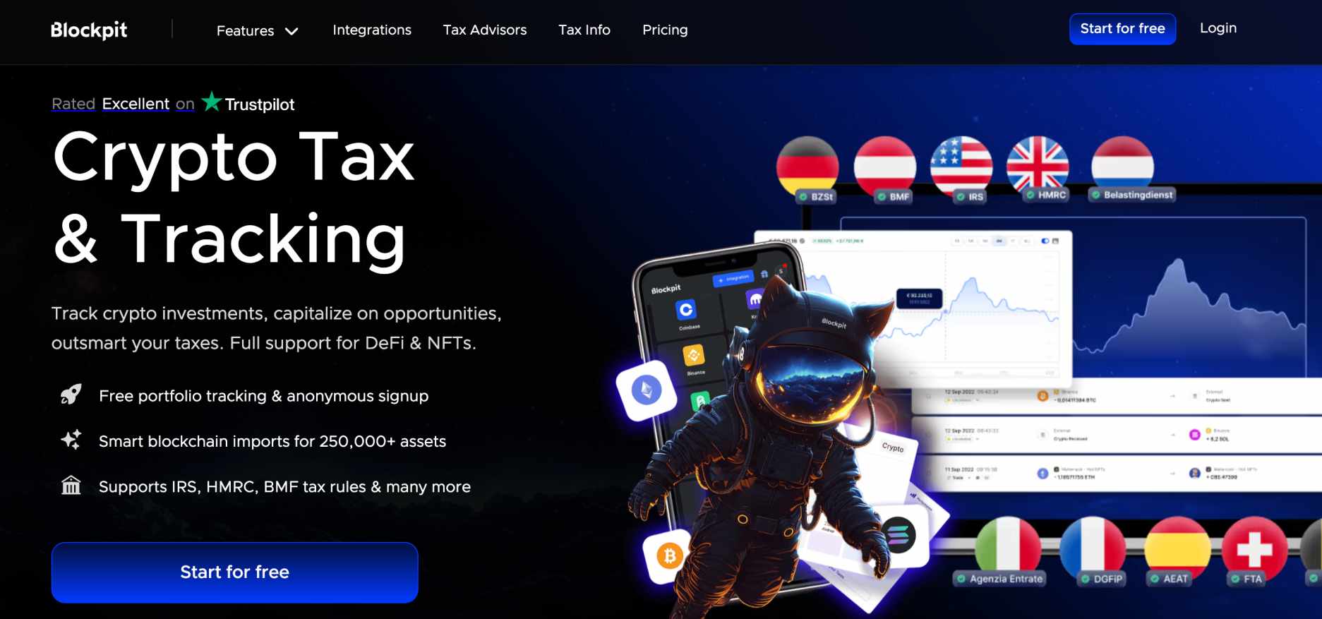 Blockpit review - crypto tax and tracking