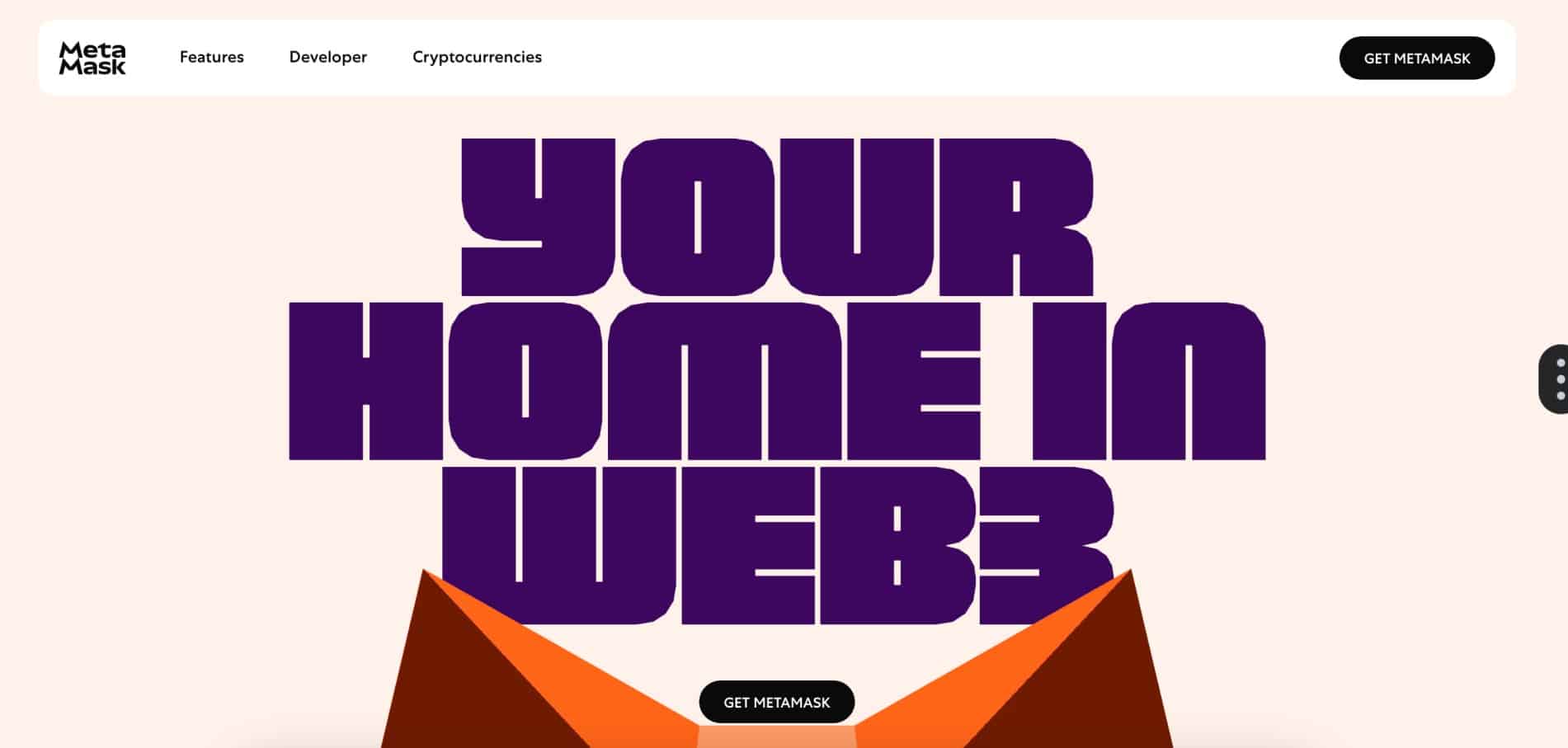 MetaMask wallet review homepage