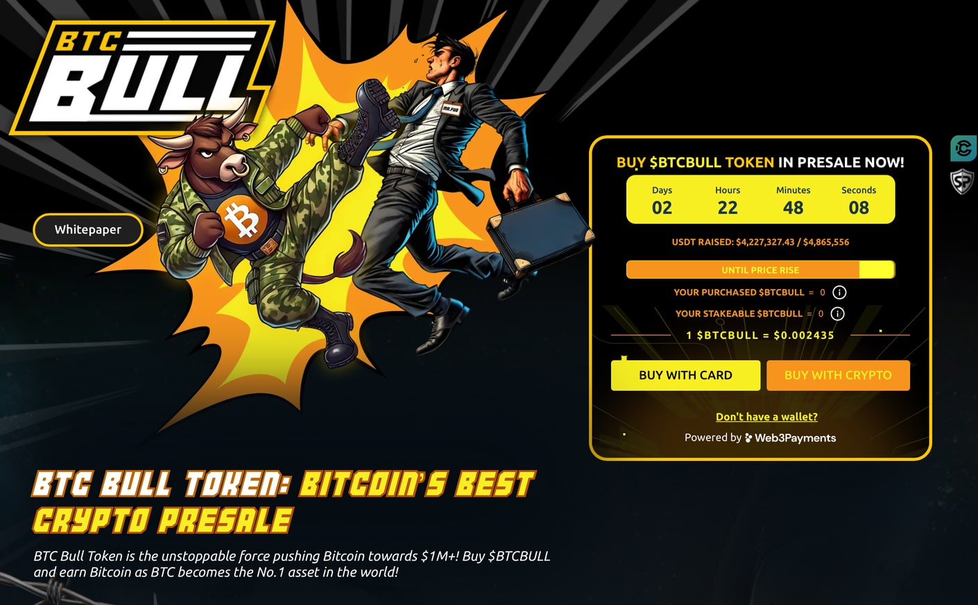BTC Rewards with BTC Bull