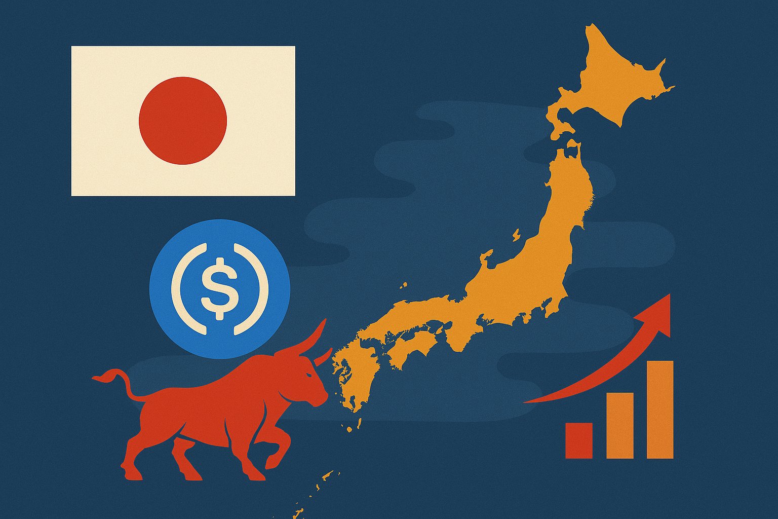 Crypto DeFi world struck after Nostra halted all operations. USDC crypto market thriving in Japan crypto scene.