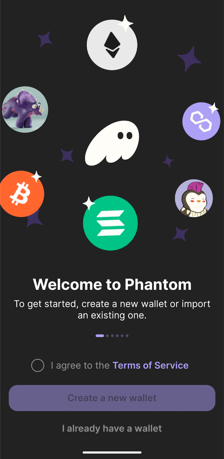 phantom create new wallet