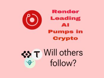 The leader of AI Render is blasting above 30% of its crypto price, and people are asking if AI coins are coming back.