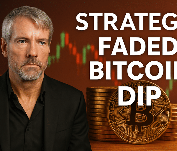 Saylor Stopped Buying Bitcoin But Analyst Says The Bottom Is In