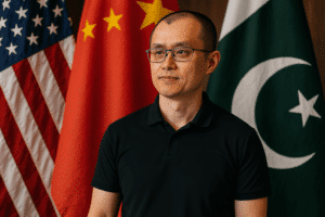 After U.S. Exit, Former Binance CEO CZ Heads East to Advise Pakistan’s Web3 Strategy