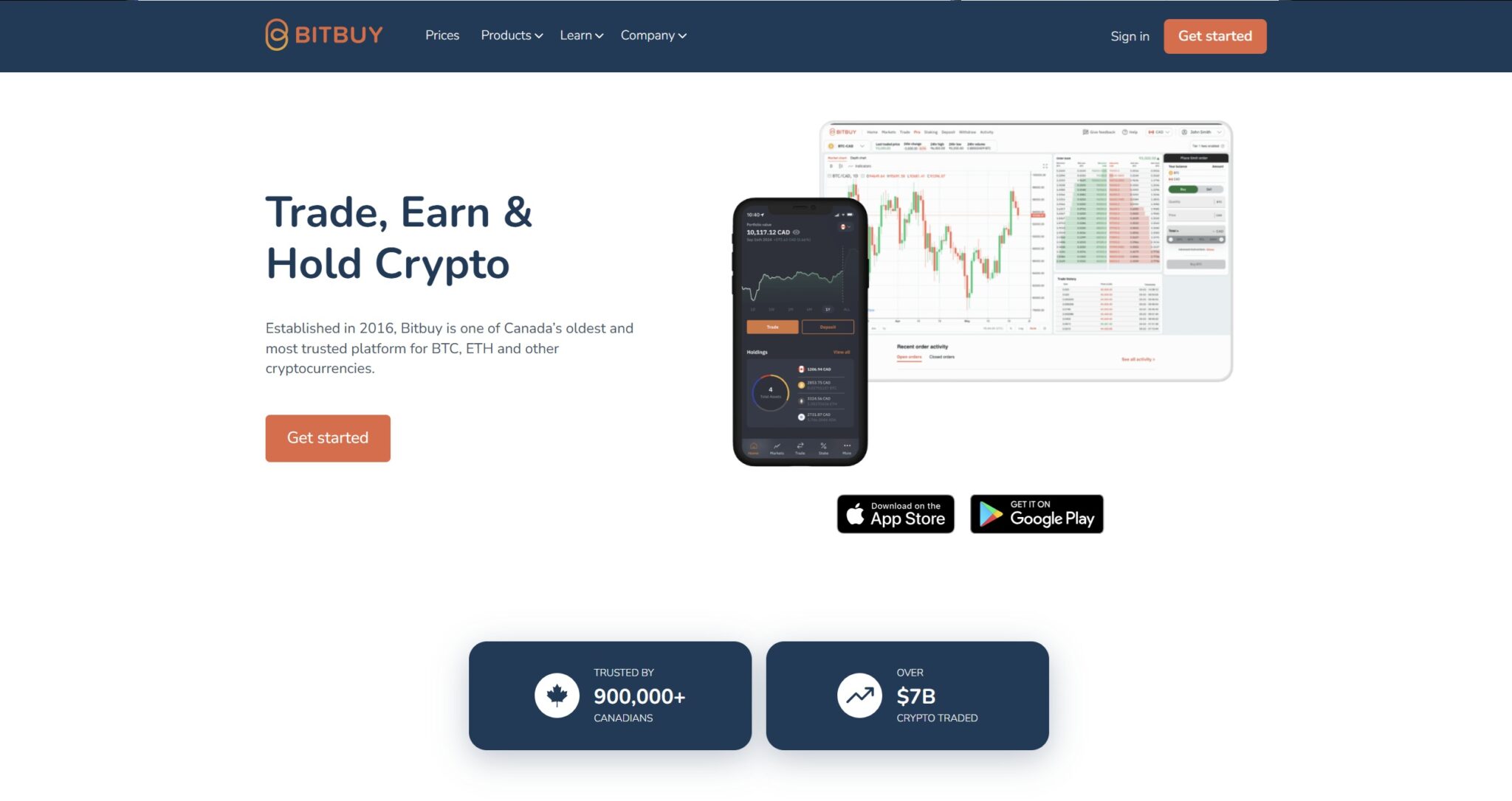 Canadian cryptocurrency exchange