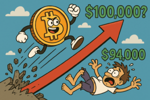 Bitcoin Breaches $94K, Wipes Out $635M in Shorts as $100K Comes Into View