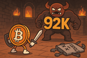 Bitcoin Climbs to $87k While Stocks Slide, But Can It Break $92K?