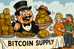 BlackRock Bitcoin ETF Sees $970M Inflow, Tops 3% of BTC Supply