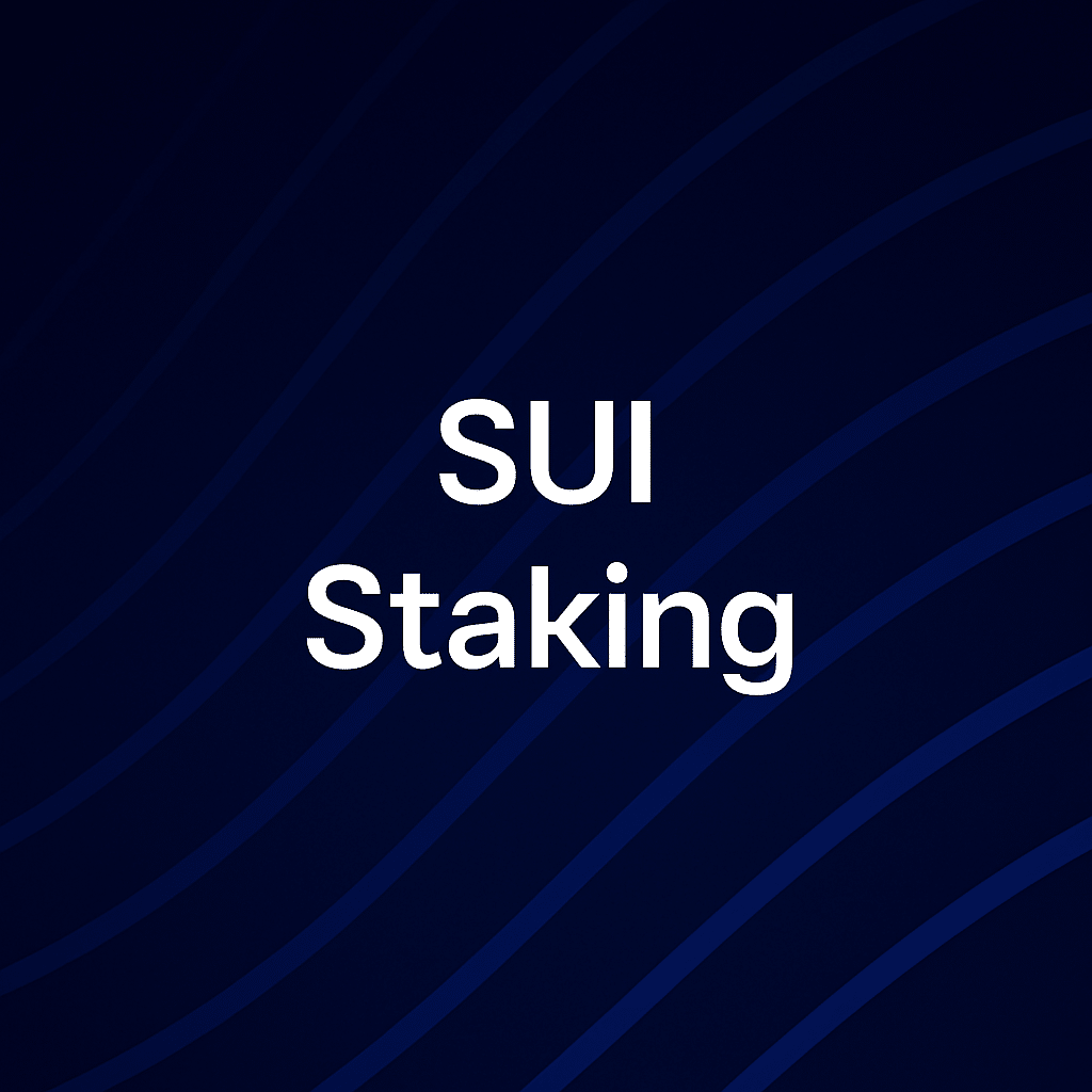 Sui Staking: How to Stake SUI in July 2025