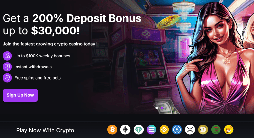 CoinCasino Welcome Bonus