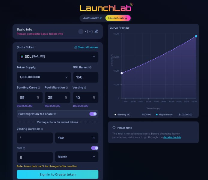 Launch Lab on Solana by Raydium crypto