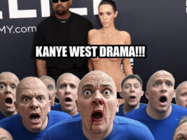While Trump’s tariffs slap a 145% tax on imports, Kanye West and Boosie Badazz are taxing each other with insults.