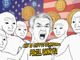 Jerome Powell delivered insights on the stablecoins and has brought optimism, but leaving many to wonder why crypto is down today.