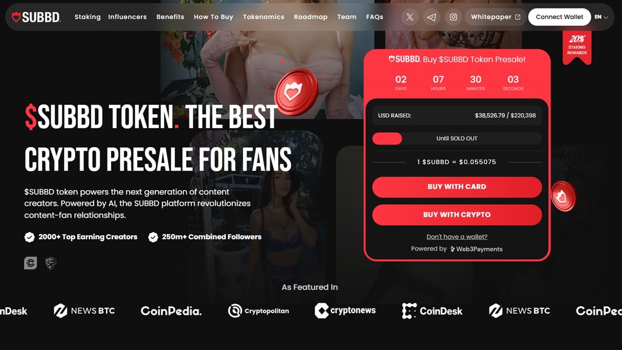 SUBBD presale