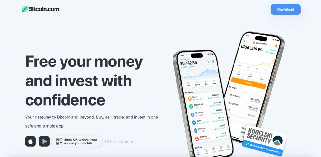 Bitcoin Cash mobile wallet