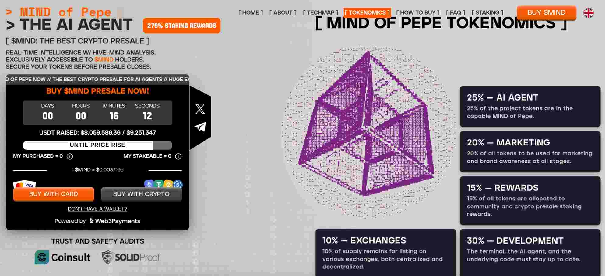 MIND of Pepe presale