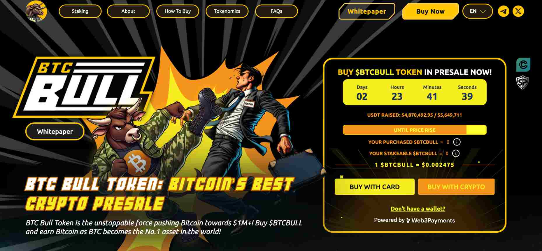 BTC Bull Token presale