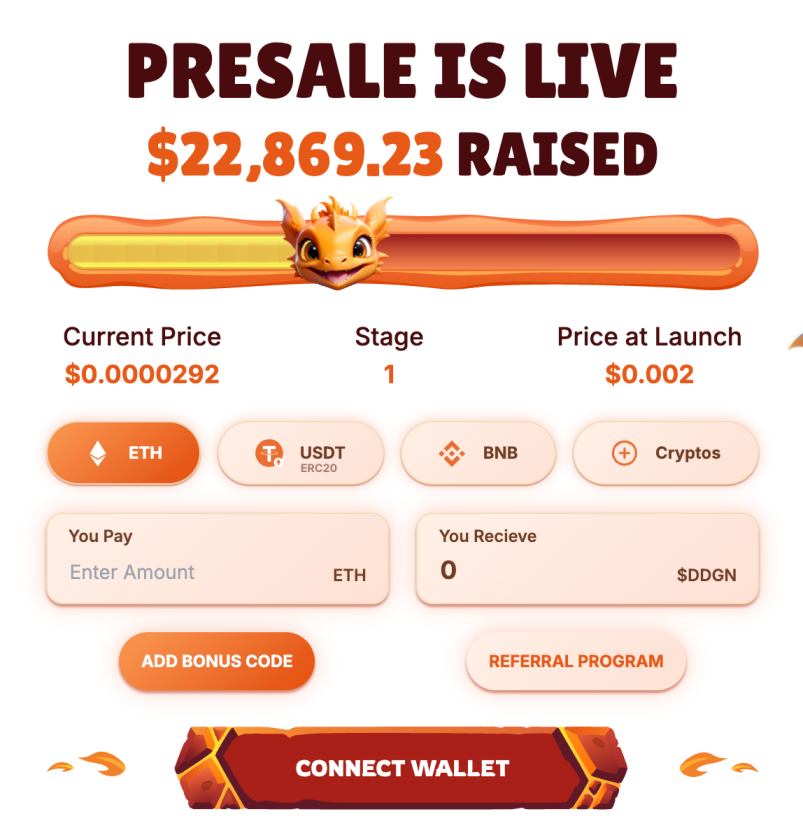 Dragoin presale 
