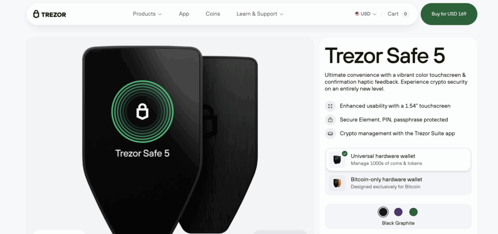 Beginner-Friendly Hardware Wallet for Crypto Trading