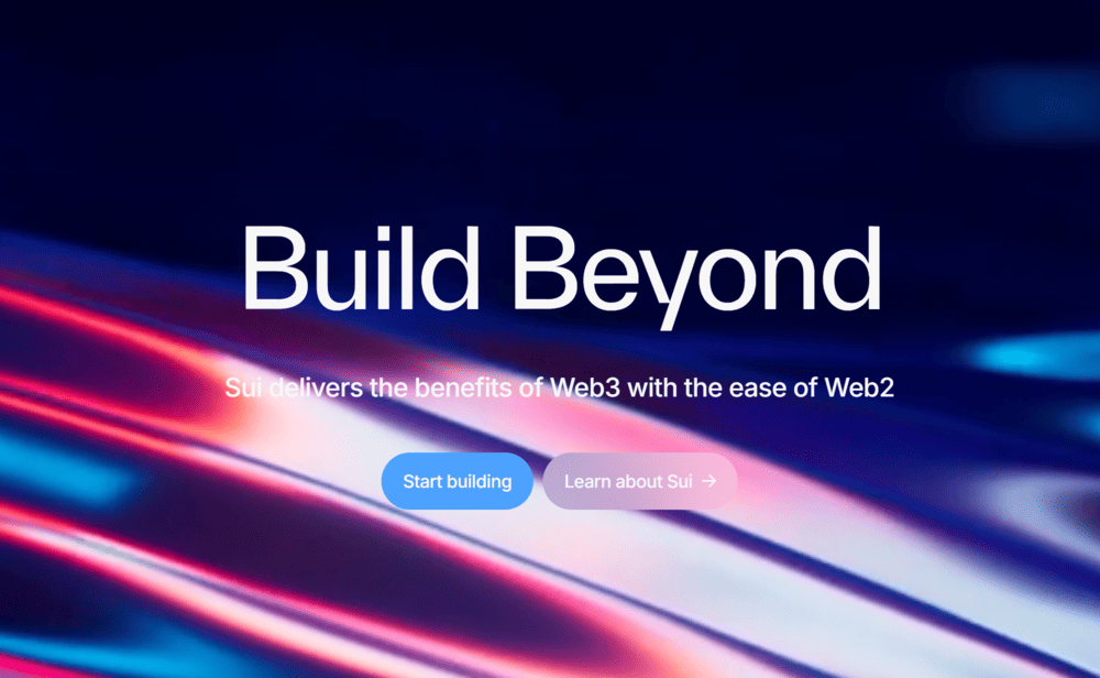 Sui Homepage