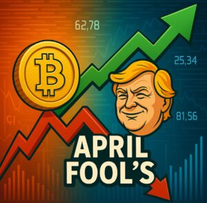 On April Fools Day, the crypto market took a wild turn, with crypto up one moment and crypto down the next, as Powell speech on US tariffs.